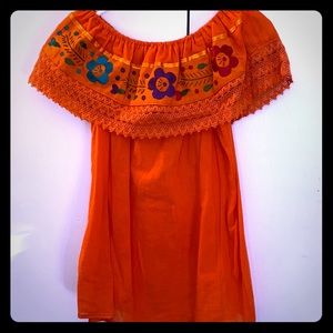 Mexican embroidered shirt